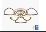 Люстра "LED 6"  80Вт LED-RGB светильник потолочный 29058/3+3 (2) CR(RGB) LED 8/13W 6500/3000К 650*160  (дим)