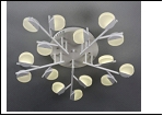Люстра "LED 5" .. светильник потолочный 5095/15Y (2) WT LED 4W 4000K 900*105  с ПДУ