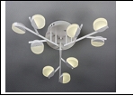 Люстра "LED 9" .. светильник потолочный 5095/9Y (2) WT LED 4W 4000K 800*105  с ПДУ