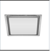Св. комн. LED квадр.  30Вт бел. 4200K IP44 MAYSUN ALS-30 445х445 светильник накладной прозрачный  AC170-265V универсал.ый 2400Lm