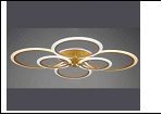 Люстра "LED 6" LED-Blu светильник потолочный 29721/6 (2) WOOD(BL) LED 11/15/19W 6500/3000К 960*800*120  (дим)