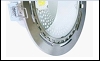 СТ LED  20Вт никель круг 4500K D=220 COMTECH 216 светодиодный светильник Dorado в комп. с бп,  встраиваемый со стеклом, , High power LE