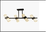 Люстра "LED 4" .. светильник потолочный 78549/4 (2) BK LED 6W 3000/6500K 690*140*340