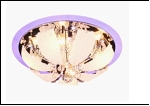Люстра "зеркальная 4" LED-RGB светильник потолочный 25399/4+22W CR(RGB) E14 RBP 4*22  с ПДУ