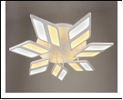 Люстра "LED D=420" светильник потолочный 5332/7Y (2) WT LED 10W 6500/3000K 870*100  с ПДУ