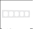Веркель бел. Рамка 5-я Werkel basic ( ) / WL03-Frame-05