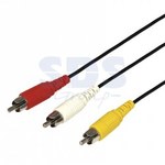 Шнур 3х3RCA 10,0м 10М  REXANT