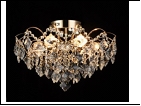 Люстра "хрусталь 10" LED-White светильник потолочный 5124/6+4E FGD E27 500*370 LED