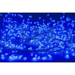 Гирлянда мишура LED 3м 288LED cиний