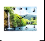 3545-178 (5) Часы настенные "Водопад и озеро"