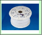 С/д лента 230V  Неон белый теплый ULS-N21-2835-120LED/m-8mm-IP67-220V-8W/m-50M-WW UNIEL