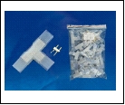 Компл. Переходник Г-образный для светодиодной ленты НЕОН ULS-N21 NEON UTC-K-22/N21 CLEAR 025 POLYBAG UNIEL