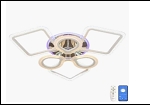 Люстра "LED 6"  60Вт LED-Blu светильник потолочный 29309/3+3 (2) WT+CR(BL) LED 6/14W 6500/3000К 800*160  (дим)