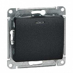 Глосса антрацит Выкл.1кл. с инд Schneider GLOSSA , , ,GSL000713, (20/1)