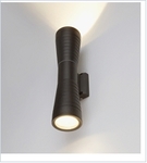Св.улич. наст.(фасад двухст.) черный LED   8,0Вт 4200K 220В ЭлСтанд . 1502 TECHNO / Светильник  со светодиодами 1502 TECHNO  TUBE DOBLE черный