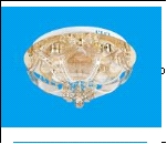 Люстра "зерк.круг.лепест. D=450" LED-RGB светильник потолочный 4087/8FGD RC RBPLED Круги энергосберегающие