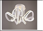 Люстра "LED 6" .. светильник потолочный 317/6YT (2) WT LED 19W 3000/6500K 860*380  с ПДУ