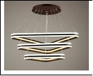 Люстра "LED 3" .. светильник потолочный 351/3YT (2) CFC LED 18/24/30W 6500/3000K 450*500  с ПДУ