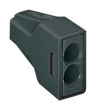 КБМ 2х2.5(0.5) паста. Клем.WAGO 2х2.5(с пастой)(100шт)  773-302/2273-242