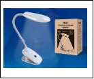 Св. настол. LED  5Вт Прищепка светильник настольный TLD-546 White//350Lm/4500K Светильник настольный «прищепка», 5W. Механический выключатель. Белый. 