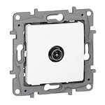 Этика бел. Розетка ТВ LEG ETIKA PLUS (новый механизм) Звезда 672251