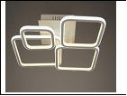 Люстра "LED 4" LED-3000К/6000К светильник потолочный 032/4YT (2) WT LED 14/18/22/26W 6500/3000К 650*610*130  с ПДУ