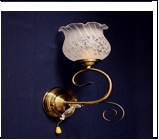 Бра 1-рожк. светильник 9208/1 W AB (10) бра