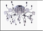 Люстра "LED D=300" LED-Blu светильник потолочный 7802/13Y (2) CR G4 3W 820*820*250 RBP