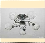 Люстра "рожки классик 5" .. светильник потолочный 07394/5N (4) CR