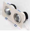 СТ LED 2х10Вт бел. Прямоугольник 6400K D=120х230 Dвн размер=100х205 HOROZ 8шт