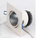 СТ LED  10,0Вт бел. квадрат 6400K D=120 Dвн=90 HOROZ 20шт HL6711L