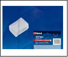 Компл. UCW-K14 CLEAR 005 POLYBAG Изолирующий зажим (заглушка) для светодиодной ленты 5050, 14-16 мм, цвет прозрачный, 5 штук в пакете, шк 469048507468