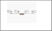 Спот 4-рожк. G9 светильник HL7174 4*40W Хром  220-240V Потолочный св-к 12шт  NEW!!!