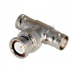 ПЕРЕХОД штекер BNC - x2 гнезда BNC (тройник) REXANT